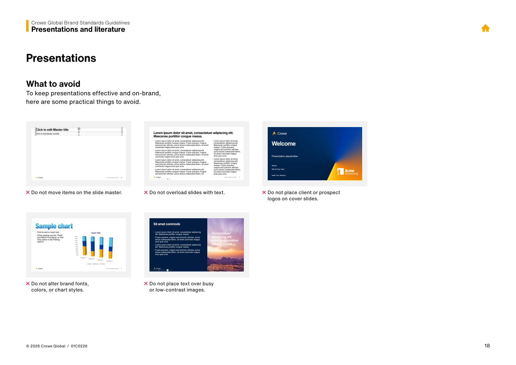 P.18 Presentations What to Avoid
